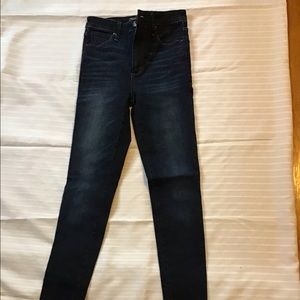 Abercrombie & Fitch high rise super skinny  jeans